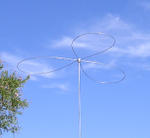 Final design of the cap hat, mounted 60 inches above the coil housing.